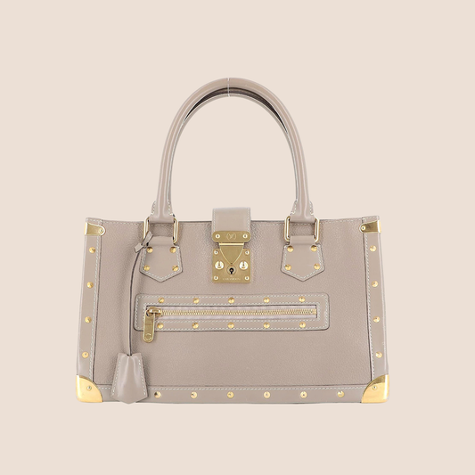 LOUIS VUITTON GREY SUHALI LE FABULEUX BAG