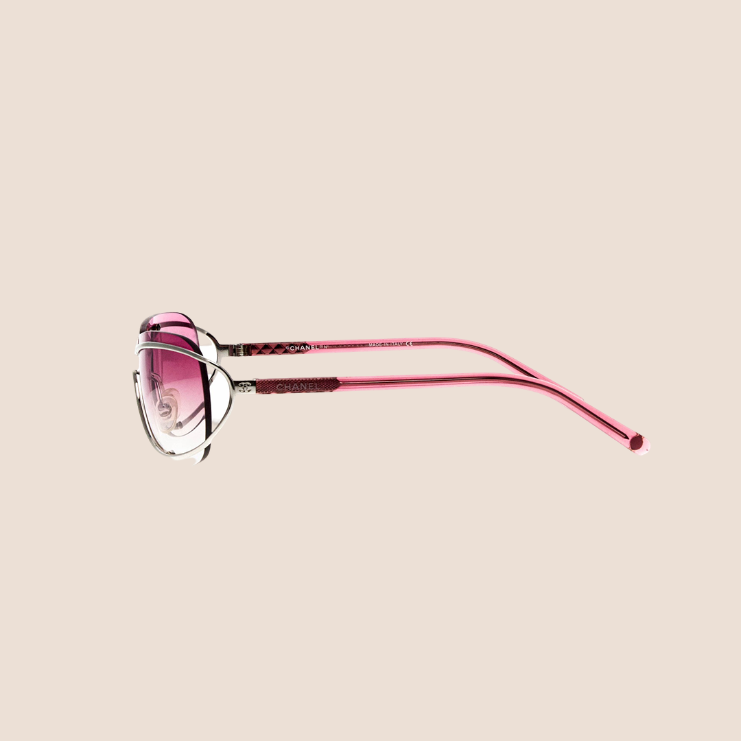 Pink chanel sunglasses deals