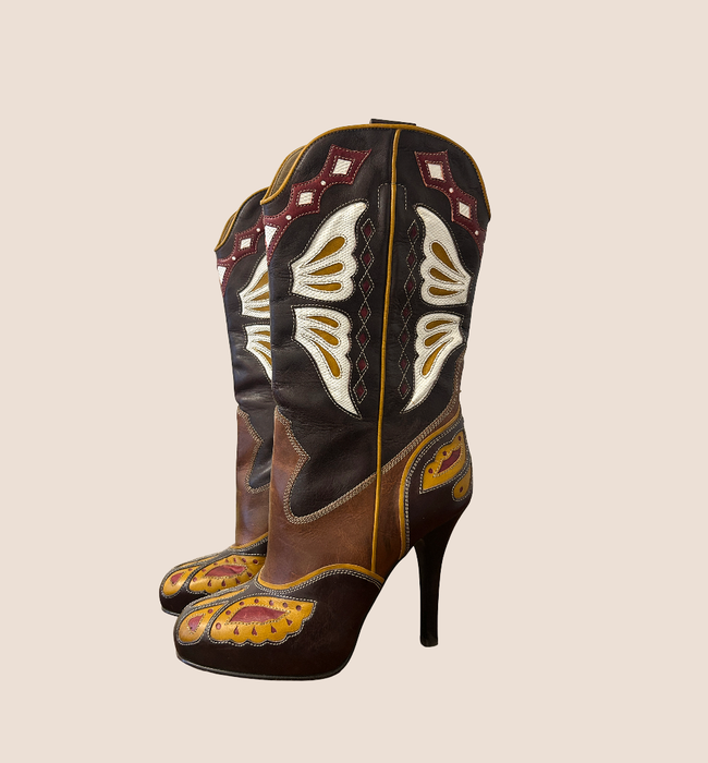 D&G 2000 WESTERN COWBOY BOOTS