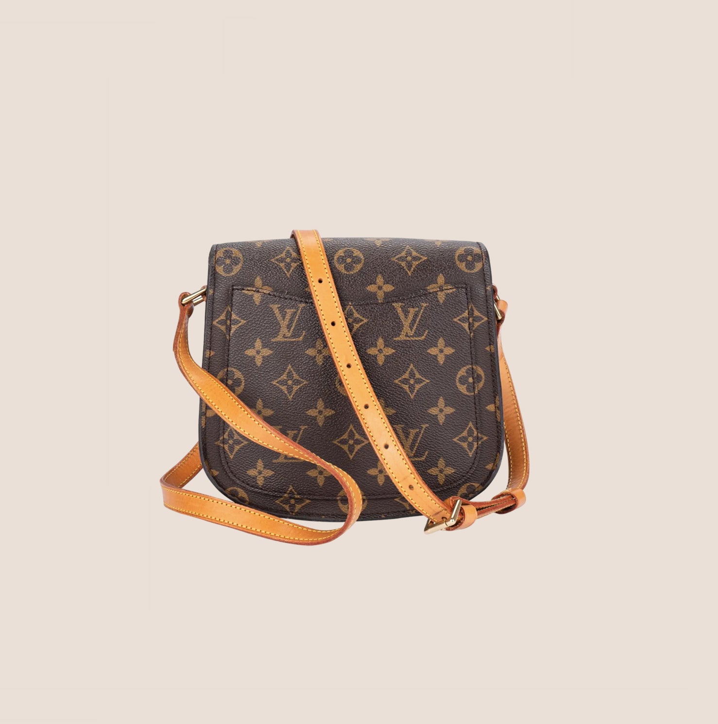 louis vuitton cloud backpack LOUIS VUITTON BROWN MONOGRAM SAINT CLOUD BAG – RDB