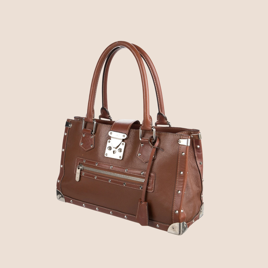 LOUIS VUITTON BROWN SUHALI LE FABULEUX BAG