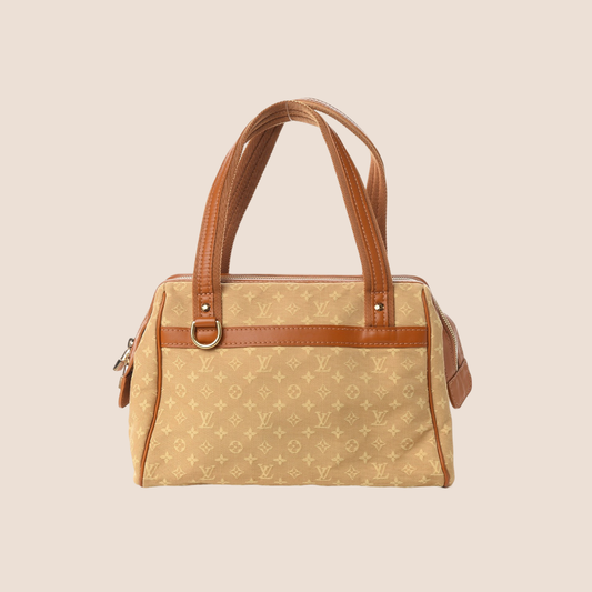 LOUIS VUITTON BEIGE MONOGRAM JOSEPHINE PM HANDBAG