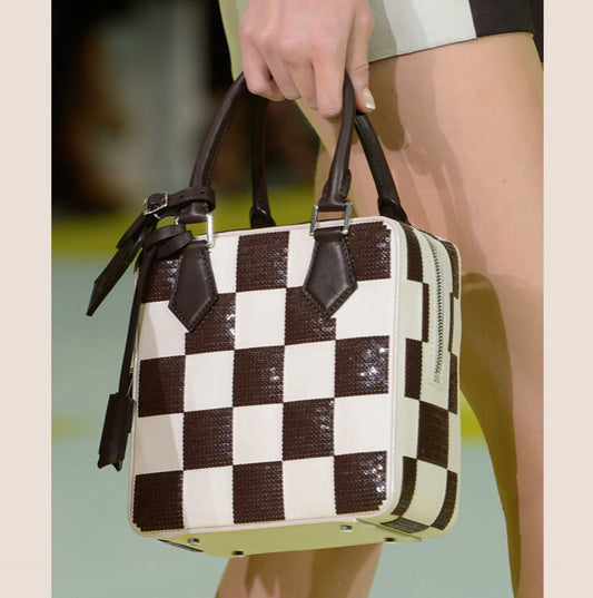 LOUIS VUITTON 2013 DAMIER OPTIC MESH BAG