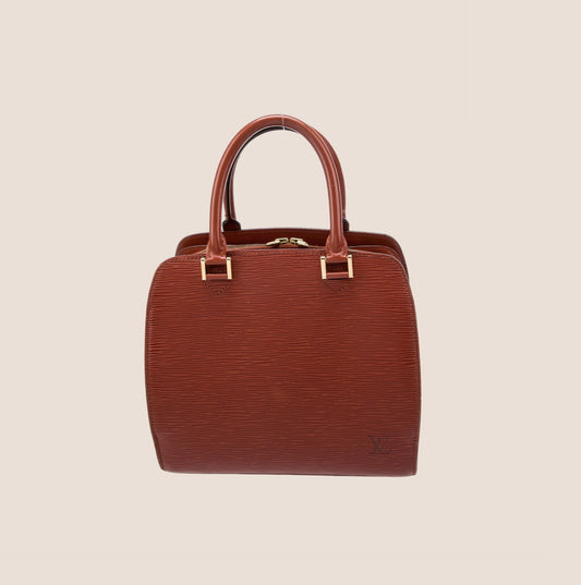 LOUIS VUITTON 1998 EPI PONT-NEUF TOP HANDLE BAG