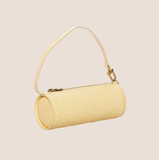 LOUIS VUITTON YELLOW EPI MINI PAPILLON BAG