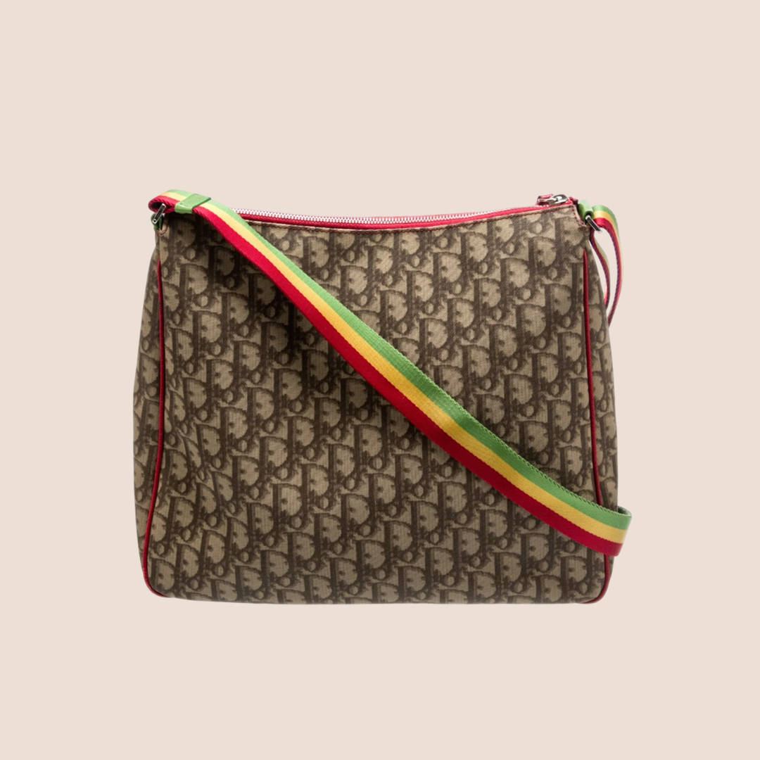 CHRISTIAN DIOR RASTA TROTTER MESSENGER BAG – RDB CHRISTIAN DIOR RASTA TROTTER MESSENGER BAG – RDB