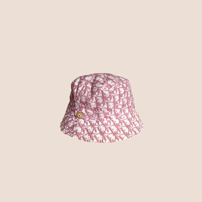 CHRISTIAN DIOR PINK TROTTER BUCKET HAT – RDB CHRISTIAN DIOR PINK TROTTER BUCKET HAT – RDB