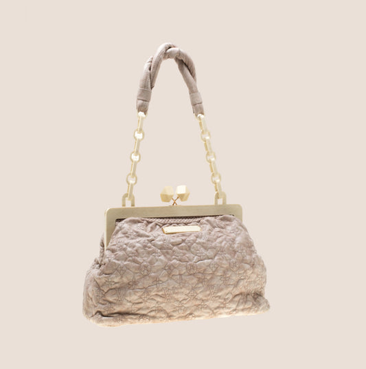 LOUIS VUITTON ECRU MONOGRAM OLYMPE NIMBUS CIRRUS BAG