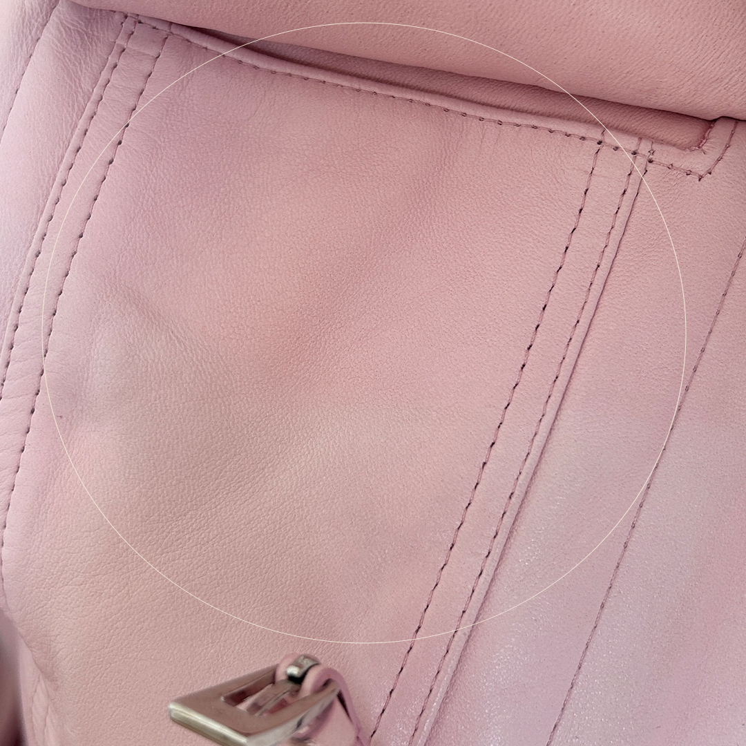 CHRISTIAN DIOR SPRING 2004 BONDAGE PINK LEATHER JACKET – RDB