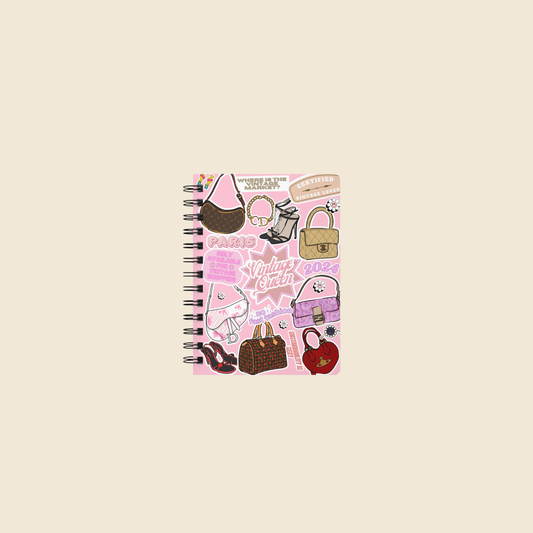 "VINTAGE STICKERS" 2024 NOTEBOOK