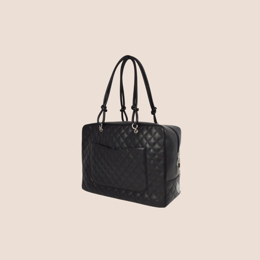 CHANEL 2005 CAMBON LARGE TOTE