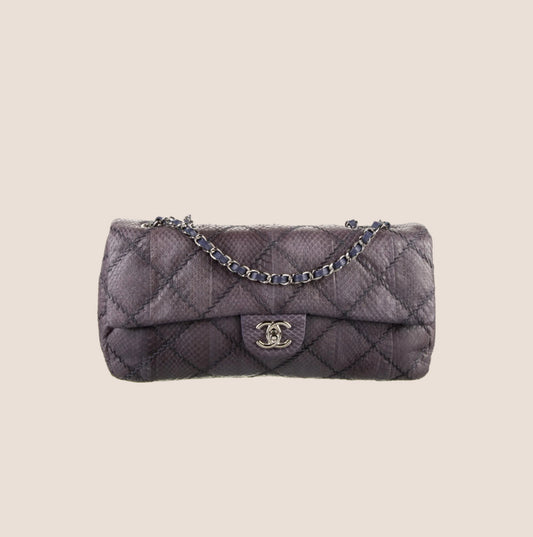 CHANEL ULTIMATE STITCH PYTHON FLAP BAG