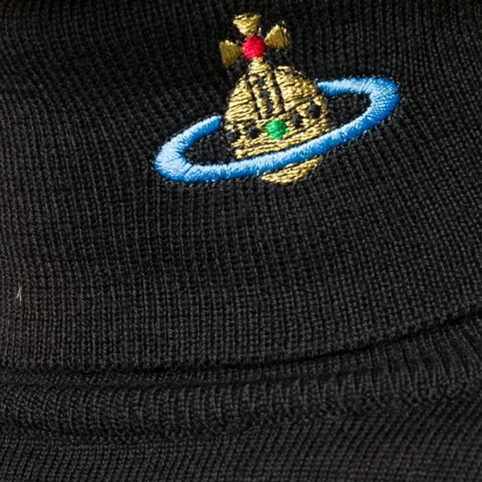 VIVIENNE WESTWOOD 1990s ORB EMROIDEREED TURTLENECK JUMPER