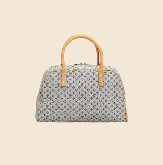 LOUIS VUITTON PALE BLUE MARIE TRAVEL BAG