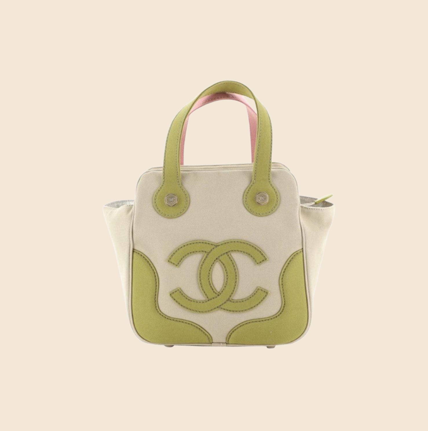Chanel Pre-owned 1990s Travel Line Tote Bag - Pink