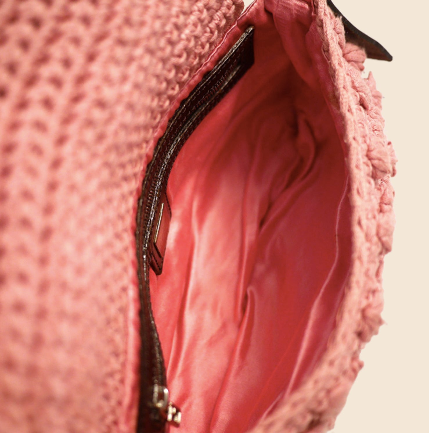 Fendi Sequin Baguette - Pink Shoulder Bags, Handbags - FEN41297