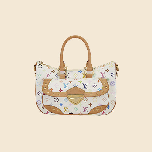 Louis Vuitton White Multicolor Rita Bag