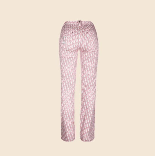 CHRISTIAN DIOR 2004 PINK GIRLY JEANS