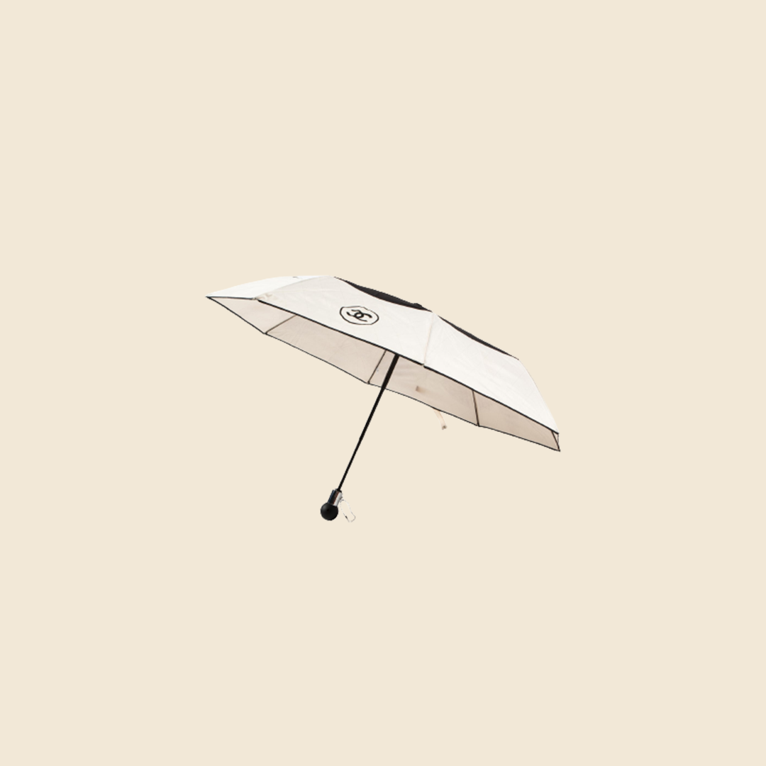 Louis Vuitton Monogram Trimmed Umbrella