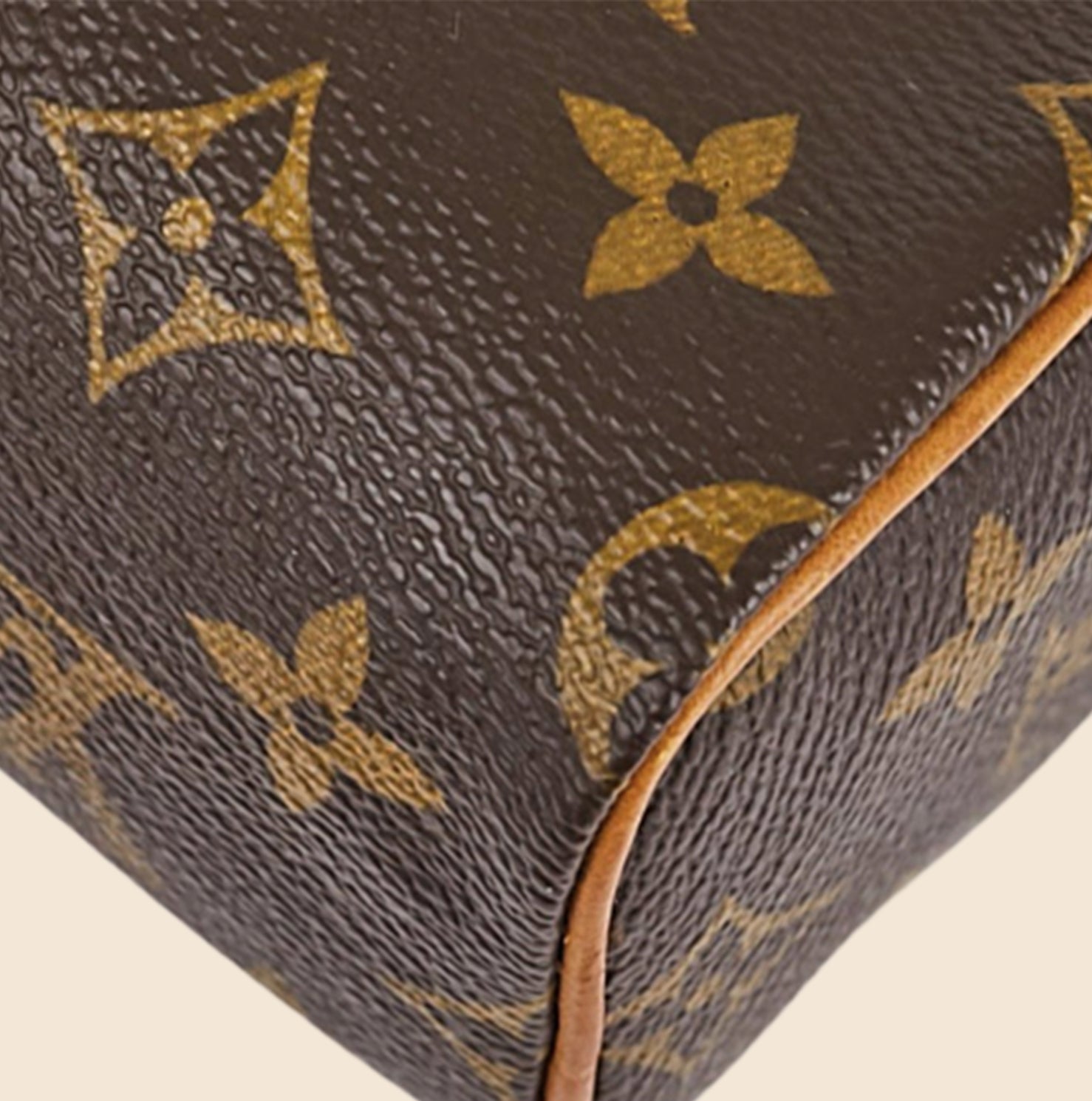 LOUIS VUITTON BROWN MONOGRAM MINI SPEEDY BAG