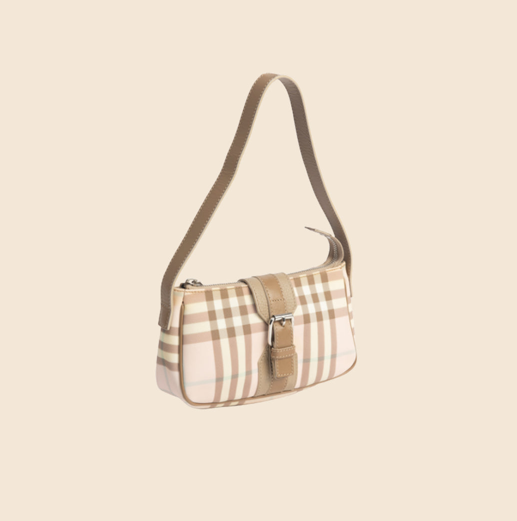 Burberry Pink Novacheck Pochette