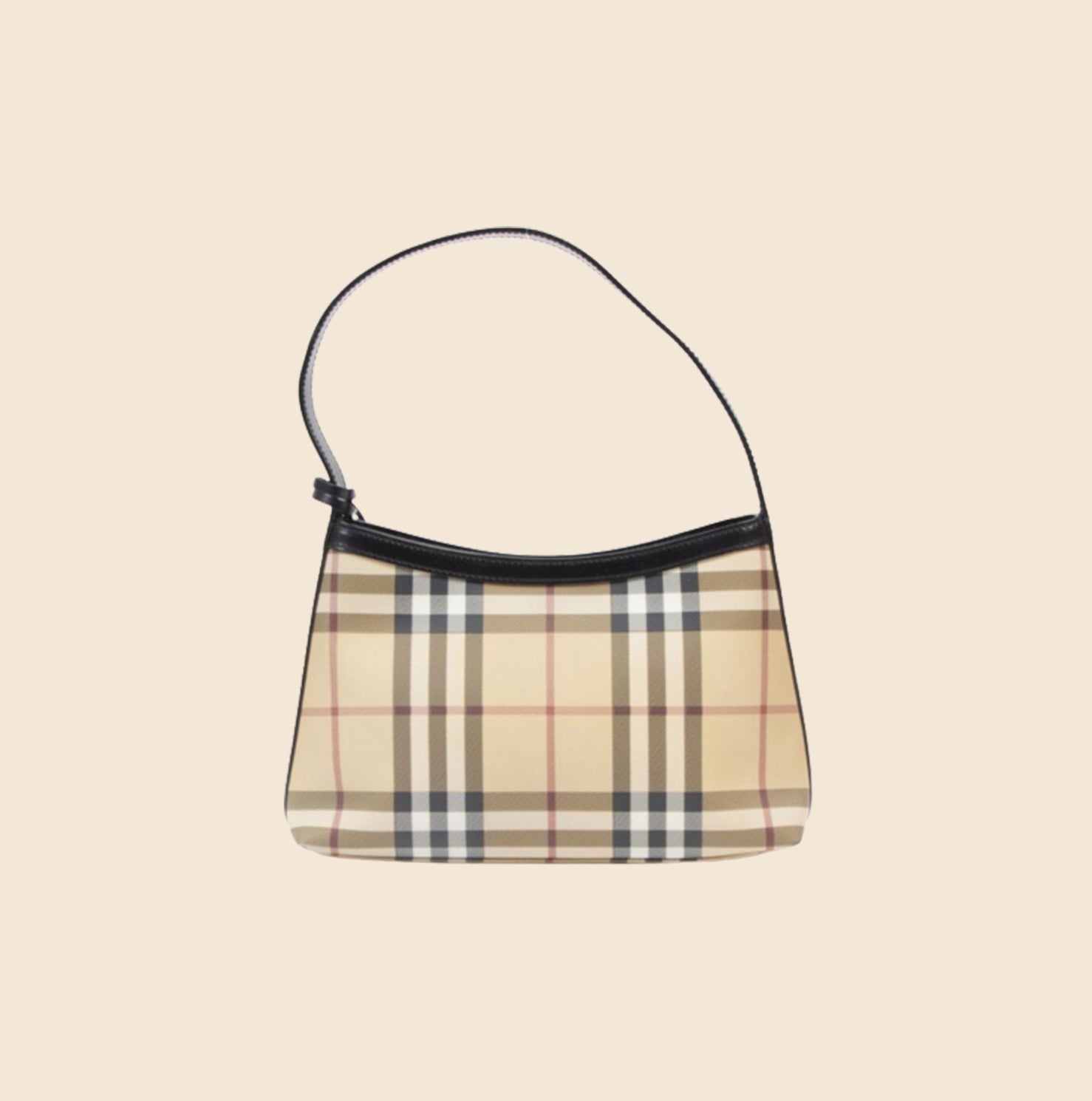 Burberry Nova Check Pochette Shoulder Bag in Good Condition 