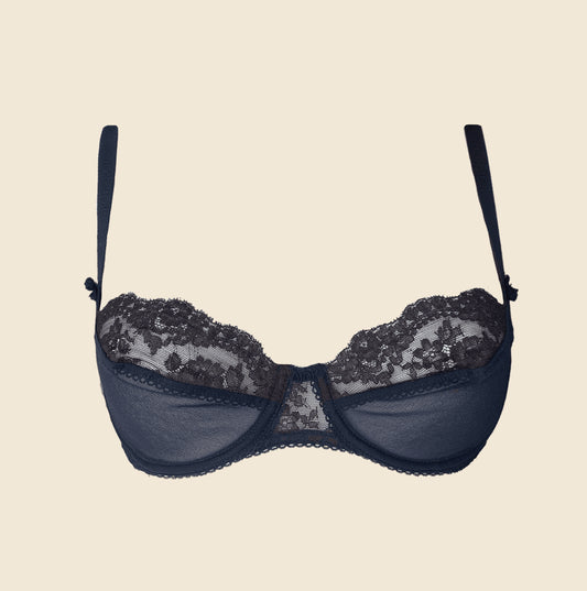 CHRISTIAN DIOR MONOGRAM BALCONETTE BRA