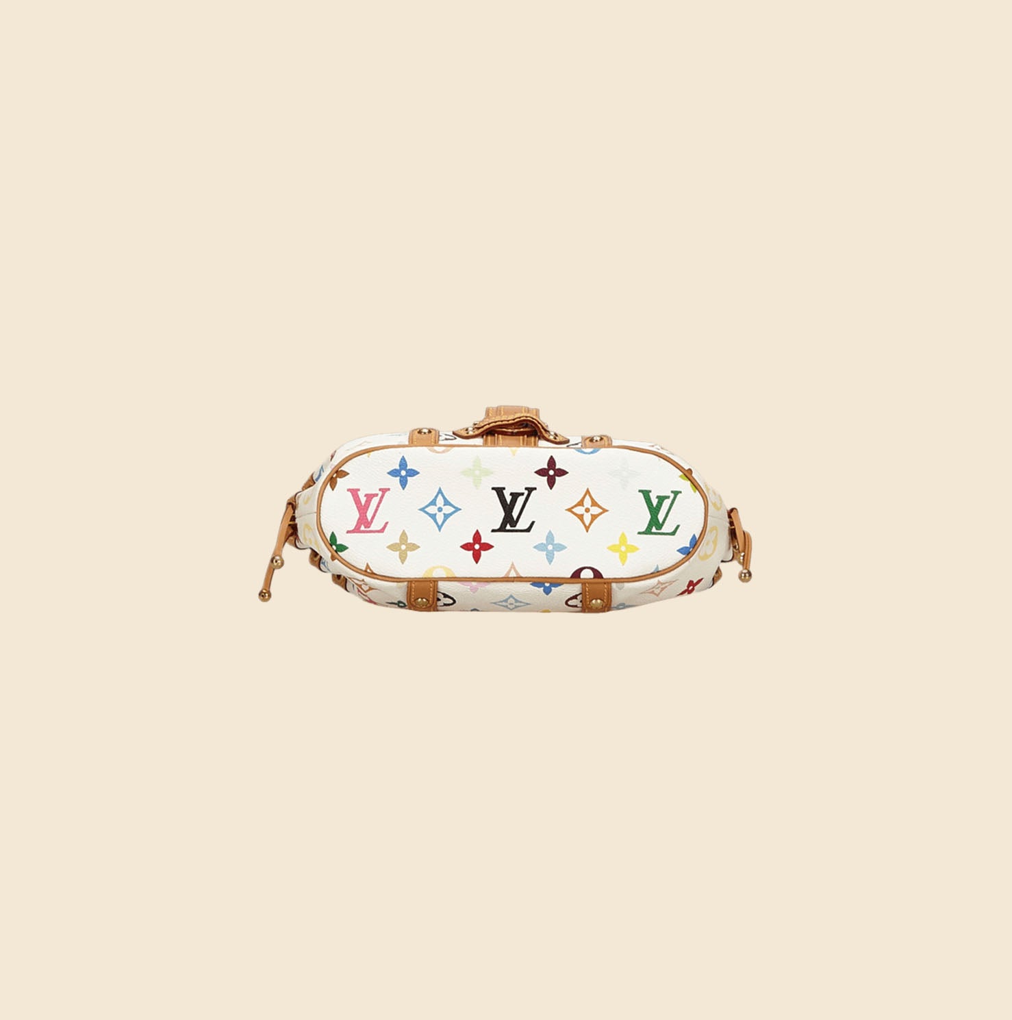 LOUIS VUITTON THEDA MP WHITE MULTICOLOUR MONOGRAM CANVAS HAND BAG – RDB