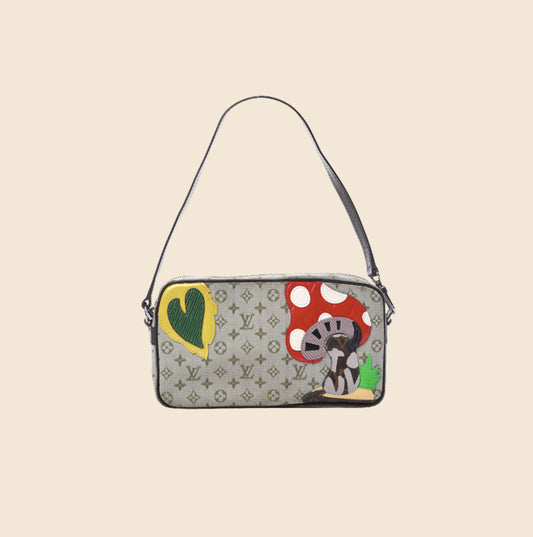 LOUIS VUITTON MINI MONOGRAM 'CONTE DE FÉES' MUSHROOM POCHETTE