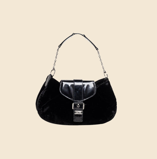 Christian Dior Mini Saddle Bag in Fringed Embroidered Canvas — UFO No More